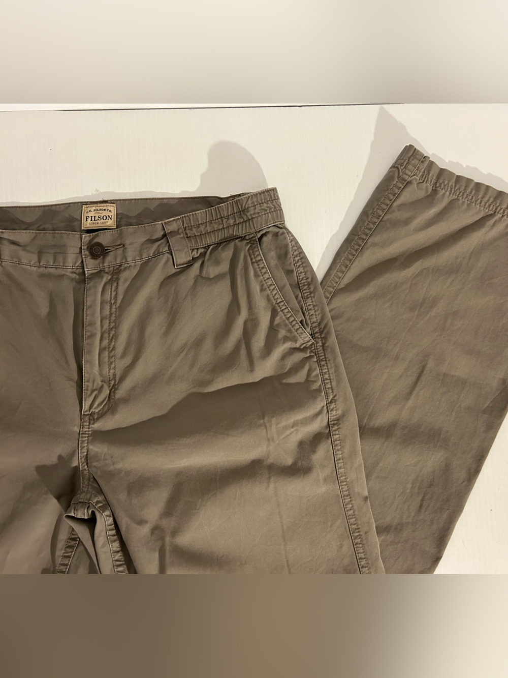 Men’s Filson cotton chino cargo pants medium